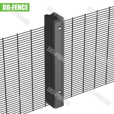 China Easily Assembled Stainless Steel Welded Mesh Security Wire Mesh / 358 Panel / Anti Climb Fence Manufacturer for sale