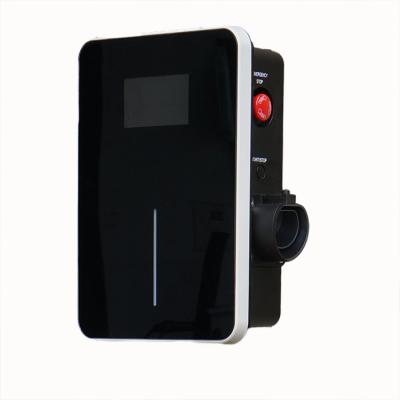 China New Developed ABS AC Plug And Play EV Charging Stack 7KW With Led Screen EV Charging for sale