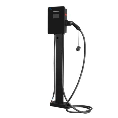 China Good Price Plug & Play Metal AC EV 11KW Charging Pile With Led Screen EV Charging for sale