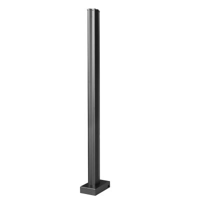 China Factory Wholesale Alloy Steel Pillar Stand Floor Charging Stations Stand Up Column EV Charger for sale