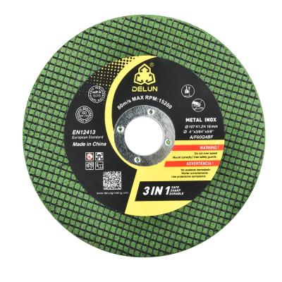 China High Efficiency T-41 105*1*16mm Metal Felt Flexible Wheel Fiber Cutting Disc Grinding Wheel Suppliers for sale