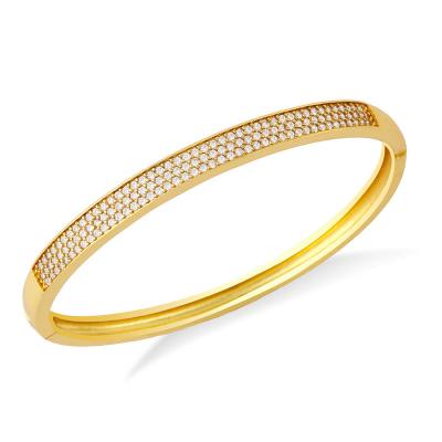 China Other Wholesale 2023 New Style High Quality Jewelry Women's Luxury Zircon Bracelet Bangle for sale