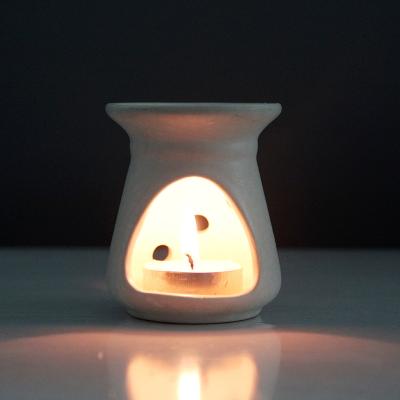 China Chinese Incense Wholesales Custom Ceramic Burner Candle Holder Oil Warmer for sale