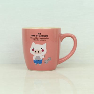 China American Style Best Selling Color Ceramic Mug Tea Cup Milk Mug Tableware for sale