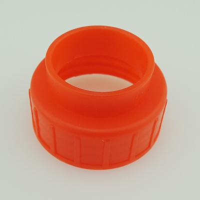 China PA/POM/PP/pom/PP/PE cover plastic nylon with screw thread custom plastic parts for sale