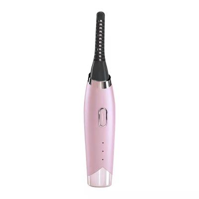 China 2022 New Latest Beauty Long Lasting HEATING Electric Eyelash Curler Heated Eyelashes Heated Eyelash Curler USB for sale