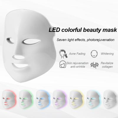 China Pigment Removal 2022 New High Quality Electric Facial Beauty LED Colorful Mask For Face for sale