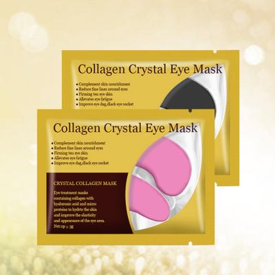 China Pure Foil Gold Eye-Face Serum Gold Anti-wrinkle La lz 24k Crystal Collagen Under Eye Treatment Mask Patches Anti Aging Labena for sale