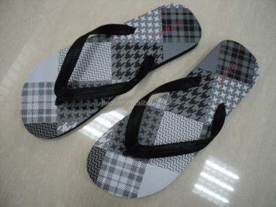 China Usually Cheap Promotion Men's Screen Printing Flip Flops Flip Flops/Slippers/Thongs (HG15038 for sale