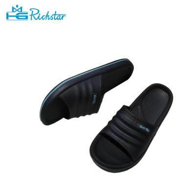 China Custom Logo Slides EVA Injection Mens Slides Slippers Sandal for sale