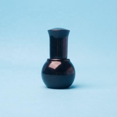 China Cosmetic New Product 8ml Round Gel Nail Polish Bottle Free Sample UV Nail Polish Bottle for sale