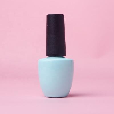 China New Design 9ml Cosmetic Beautiful Color Special UV Gel Nail Polish Bottle Free Sample With Cap And Brush for sale