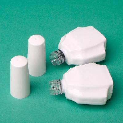 China High quality unique cosmetic bottle 9ml UV gel nail polish bottle with cap and brush for sale