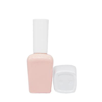 China Other Peculiar Empty Glass Nail Polish Bottle 15ml UV Gel Nail Polish Bottle for sale