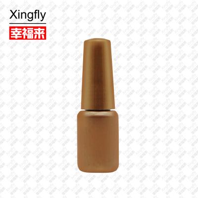 China Customized Wholesale 8ML Cosmetic Glue Empty Plastic Bottle With Cap And Brush for sale