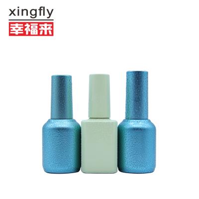 China Empty Round/Oval/Cylinder 15ml Personal Care Nail Polish Bottle Empty Glass Bottle 15ml Gel Bottle for sale