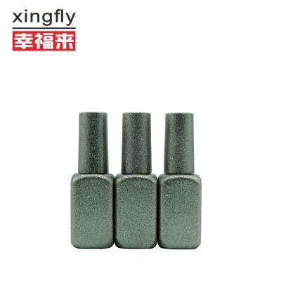 China Personal Care Round / Square Empty Nail Gel Polish 12ml Custom Bottle withplastic Lid for sale