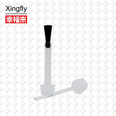 China NAIL High Quality Nail Gel Polish Glue Brush Dupont UV Brush with White and Black for sale