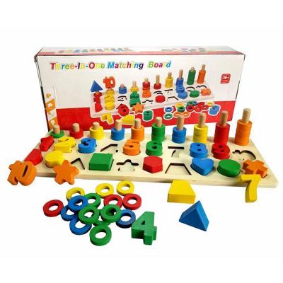 China Number Other Wooden Math Special Needs Rod Science Children Boys and Girls Material Educational Toys for sale