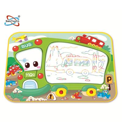 China Hot Kids DIY Aqua Traffic Magic Water Doodle Amazon Doodle Painting Drawing Mat for sale