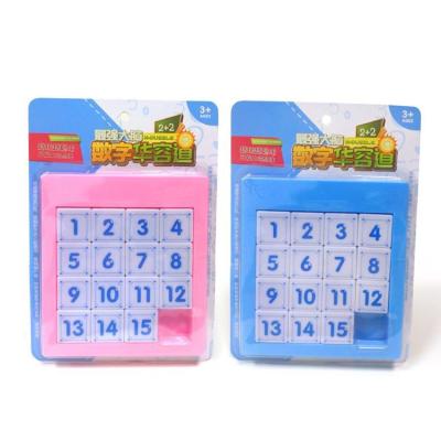 China DIY TOY Sam Educational Number Game Sliding Puzzle For Kids for sale