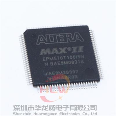 China Precast network ammmable chip EPM570T100I5N EPM570T100 TQFP-100 original original authentic products for sale