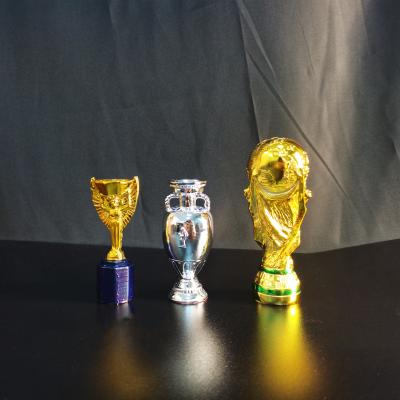 China Home Custom Size Resin Soccer Trophy Champions League Trophy for sale