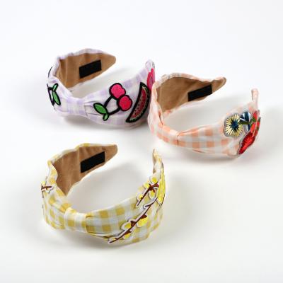 China Factory direct sweet girl hair accessories school headbands tie headbands for girls for sale