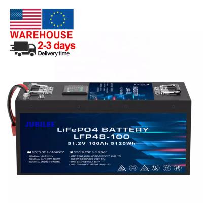 China Golf Cart JUBILEE Customized High Quality lfp 72v 80ah Lifepo4 Lithium 48v 100ah Golf Cart Battery Cell Pack for Car for sale