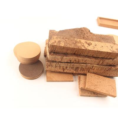 China Portugal maker diy design viable wholesale custom cork set cup table pads around square wooden cork coaster for sale