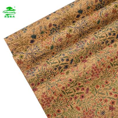 China Anti-rust Factory Natural Custom Cork Paper Fabric Synthetic Leather for sale