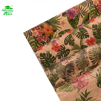 China Factory Anti-rust Real Cork Material Fabric Cork Synthetic Leather Directly for sale