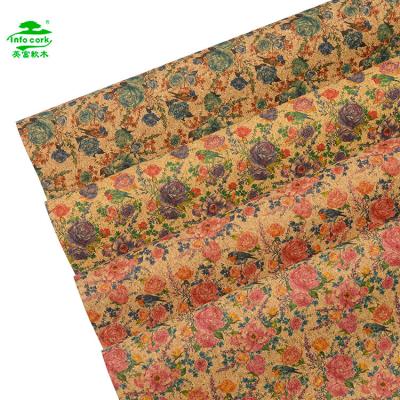 China Custom Anti-Must Synthetic Cork Fabric For Shoes For Leather Bags for sale