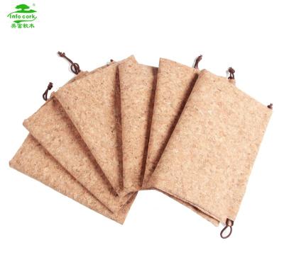 China Anti-rust Portugal Natural Cork Bag Fabric PU Leather Base Shopping Handbag for sale