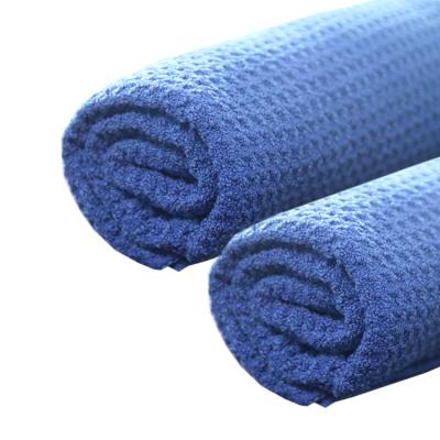 China High Absorbent 80% Compressed Polyamide 20% Polyamide Microfiber Waffle Towel For Cleaning Cloth for sale