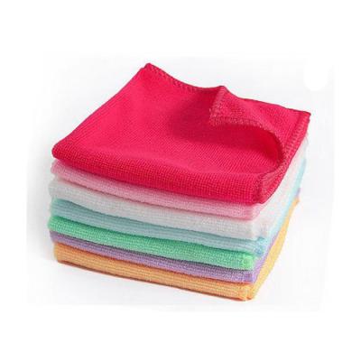 China 40*40cm 70% Polyester 30% Polyamide Microfiber Cloth Compressed Towel For Kitchen Car Cleaning for sale