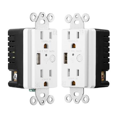 China OEM/ODM Support 125V 15A Residential/Multi-Purpose Smart Home Electrical Power Outlet for sale