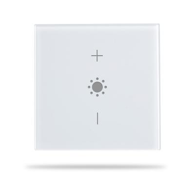 China Tempered glass+PC tempered glass plastic material touch dimmer Tuya WIFI intelligent lamp switch for sale