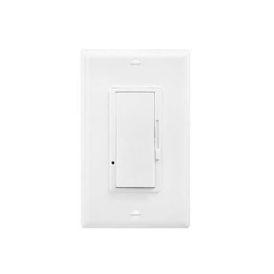 China Control Lights 3 Way LED Wall Light Dimmer Switch With Wall Plate for sale