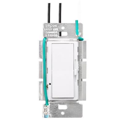 China Control Lights ETL Listed 500W 0-10V LED Dimmer Switch With Wall Plate for sale