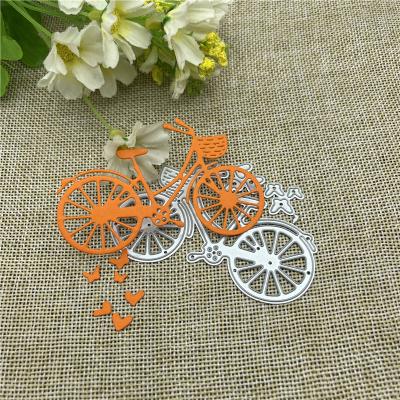 China China Metal Steel Bicycle Embossing Dies Cut Decorative DIY Scrapbooking Stencils Cutting Machine for sale