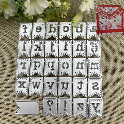 China China Mold Letter Symbol Banner Metal Cutting Dies Stencils for Decorative Engraving DIY Scrapbooking Handcraft Die Cutting Template for sale