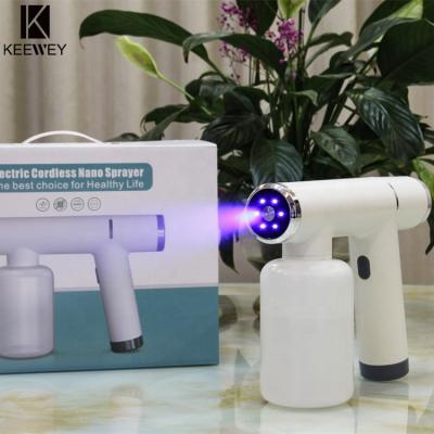 China Wireless High Effect Household Spray Handheld Disinfection Disinfect Sprayer Disinfection Nano Spray Gun for sale