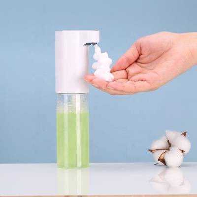 China Automatic Foam Soap Dispenser Alcohol Hand Sanitizer Dispenser Smart Sensor Liquid Spray Dispenser for sale