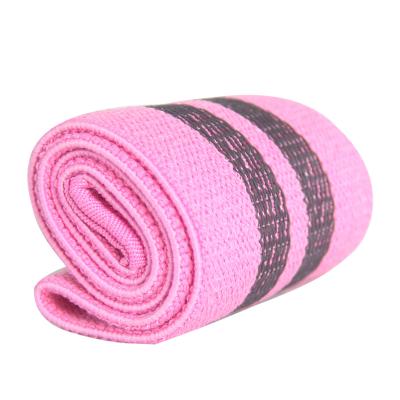 China Custom Elasticity Resistance Yoga Gym Exercise Booty Band Hip Fabric Resistance Bands Set Loop Resistance Loop Bands for sale