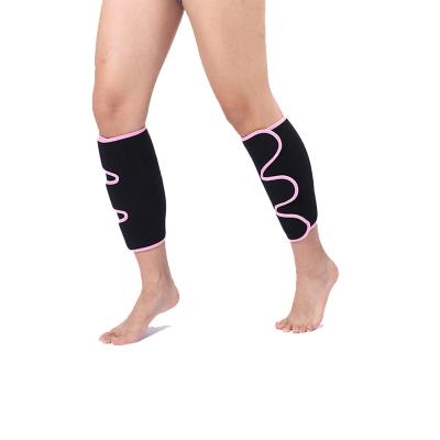 China Supply Wholesale Sport Protection Fitness Sweat Neoprene Slimming Calf Sleeves Lower Leg Compression Wrap For Men And Women for sale