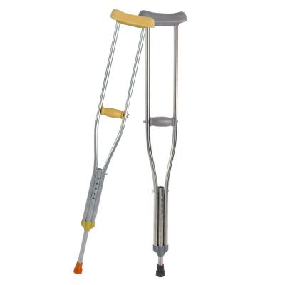 China Wholesale Axillary Walking Crutches Hot Selling Adjustable Stick Medical Armpit Walking Crutches for sale