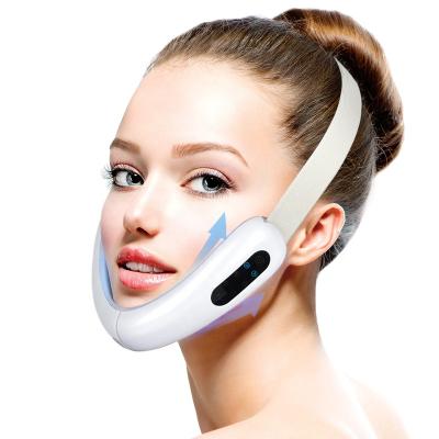 China Face Peel Tighten Slimming Rejuvenation Anti-Puffiness Shaping V-face Belt Anti Wrinkle Lifting Facial Massager for sale