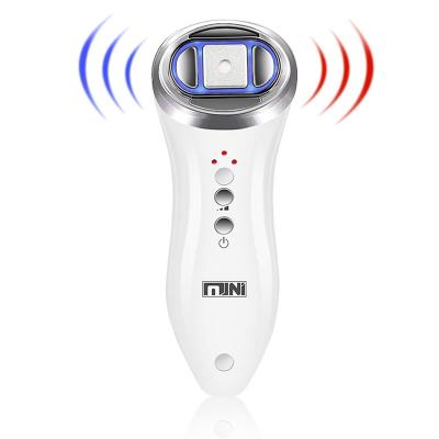 China Mini Ultrasonic Bipolar RF Radio Frequency Face Lift Machine Home Skin Rejuvenation Face Lift Use Hifu Wrinkle Anti Tightening Device for sale