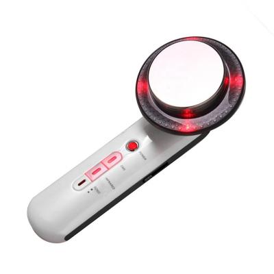 China Skin Tightening 3 in 1 EMS Body Massager Device Infrared Ultrasonic Ultrasound Slimming Fat Burner Cavitation Face Beauty Machine for sale